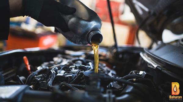 What is engine oil used for?